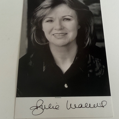 Julie Walters signed 6x4 photo
