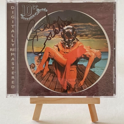 10CC - Deceptive Bends CD. Signed by Graham Gouldman
