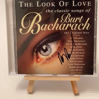 Burt Bacharach - The Classic Songs Of Burt Bacharach CD. Signed by Burt Bacharach