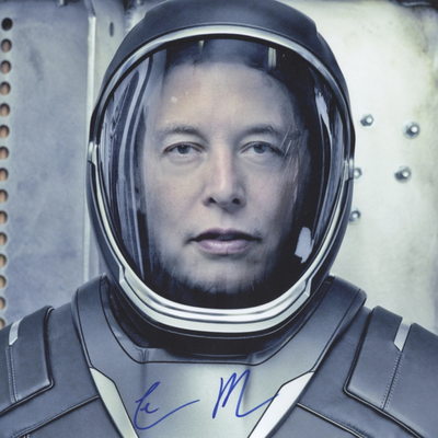 Elon Musk Autograph Profile