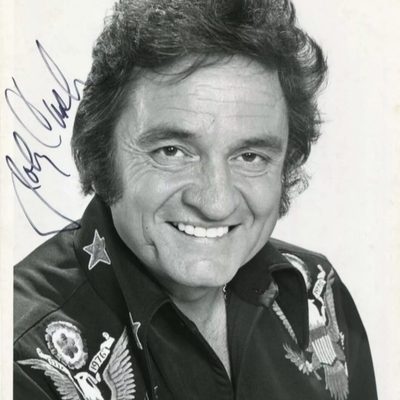 Johnny Cash Autograph Profile