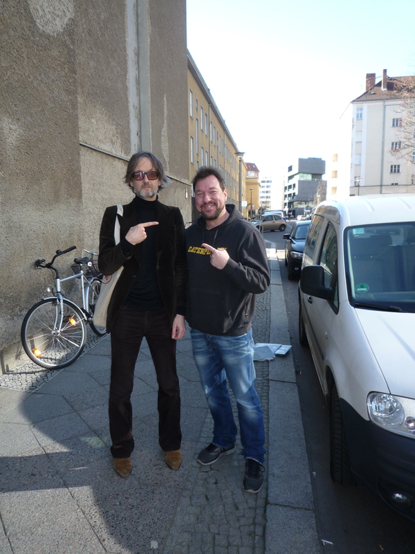 Jarvis Cocker Photo with RACC Autograph Collector RB-Autogramme Berlin