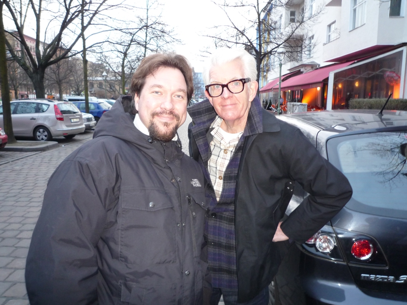 Nick Lowe Photo with RACC Autograph Collector RB-Autogramme Berlin