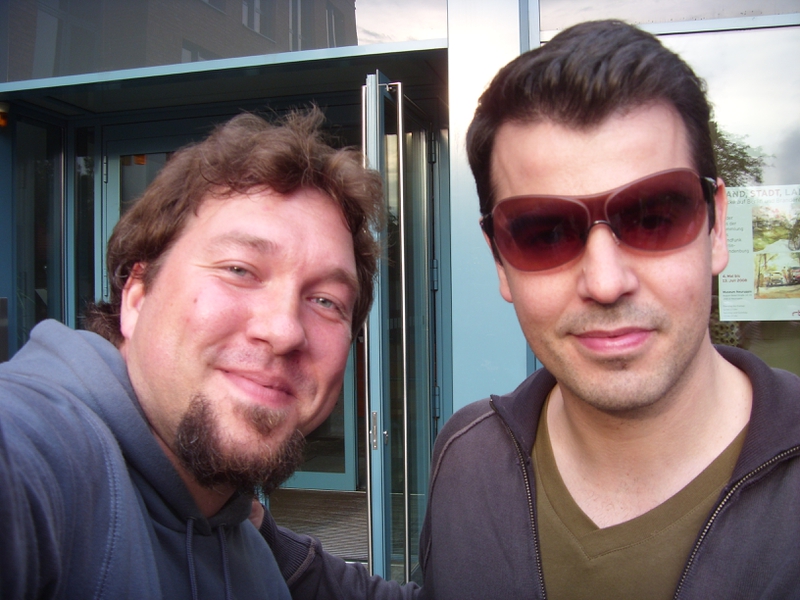 Jordan Knight Photo with RACC Autograph Collector RB-Autogramme Berlin