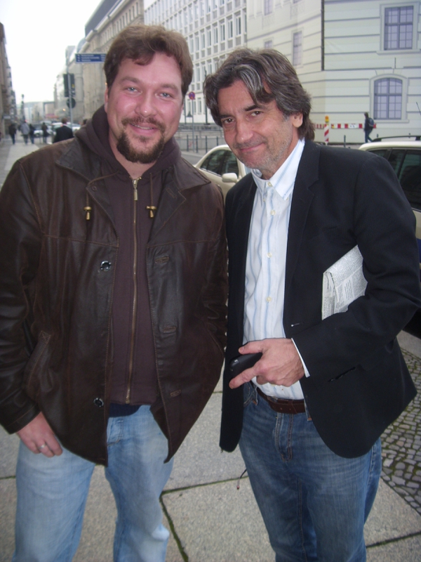 Griffin Dunne Photo with RACC Autograph Collector RB-Autogramme Berlin