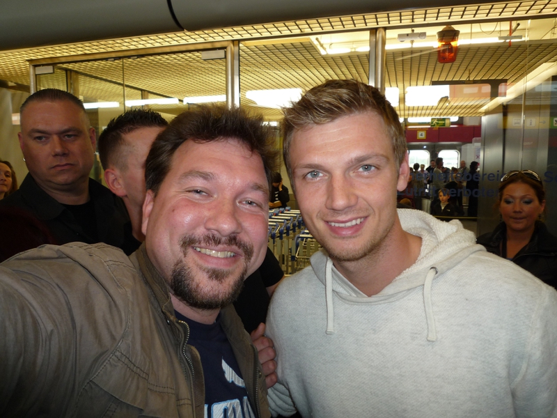 Nick Carter Photo with RACC Autograph Collector RB-Autogramme Berlin