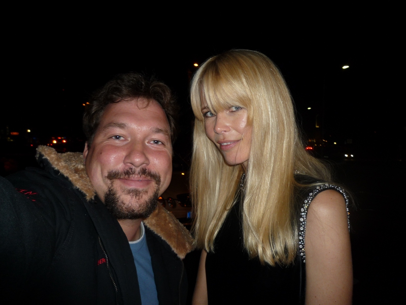 Claudia Schiffer Photo with RACC Autograph Collector RB-Autogramme Berlin