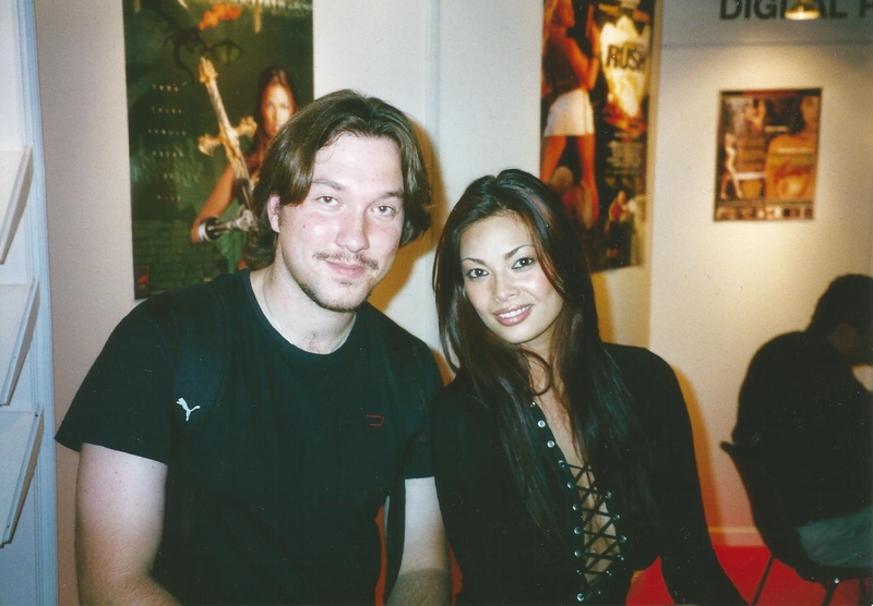 Tera Patrick Photo with RACC Autograph Collector RB-Autogramme Berlin