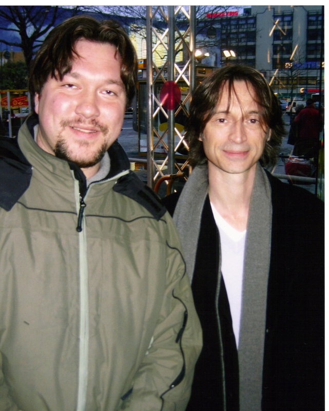 Robert Carlyle Photo with RACC Autograph Collector RB-Autogramme Berlin