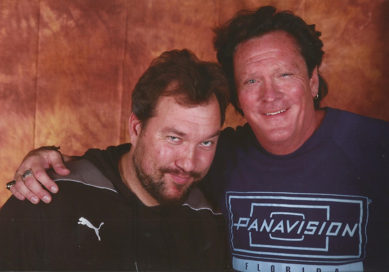 Michael Madsen Photo with RACC Autograph Collector RB-Autogramme Berlin