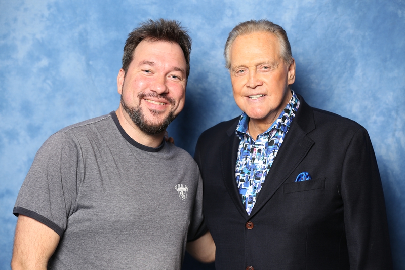 Lee Majors Photo with RACC Autograph Collector RB-Autogramme Berlin