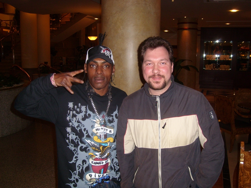 Coolio Photo with RACC Autograph Collector RB-Autogramme Berlin