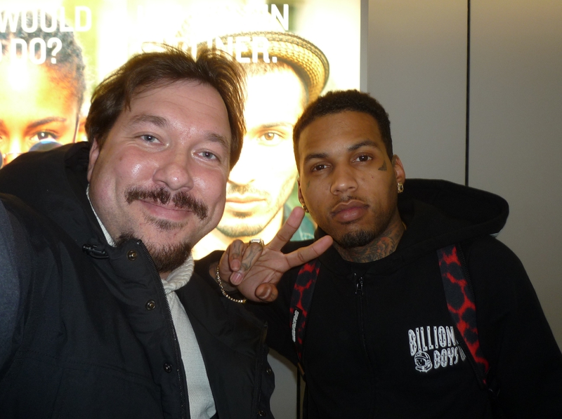 Kid Ink Photo with RACC Autograph Collector RB-Autogramme Berlin