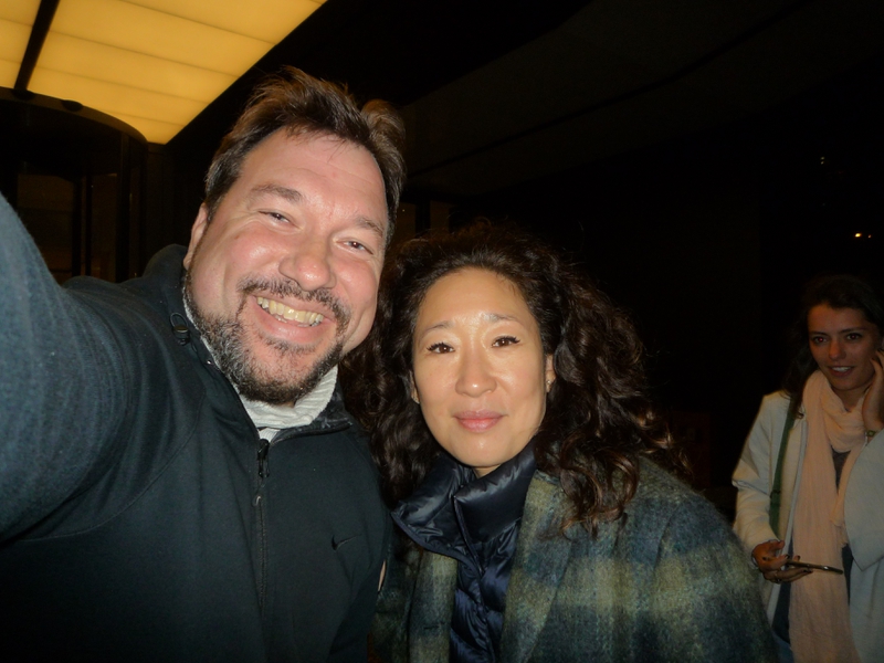 Sandra Oh Photo with RACC Autograph Collector RB-Autogramme Berlin