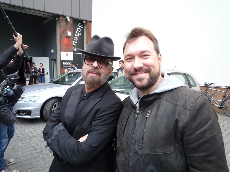 Dave Stewart Photo with RACC Autograph Collector RB-Autogramme Berlin