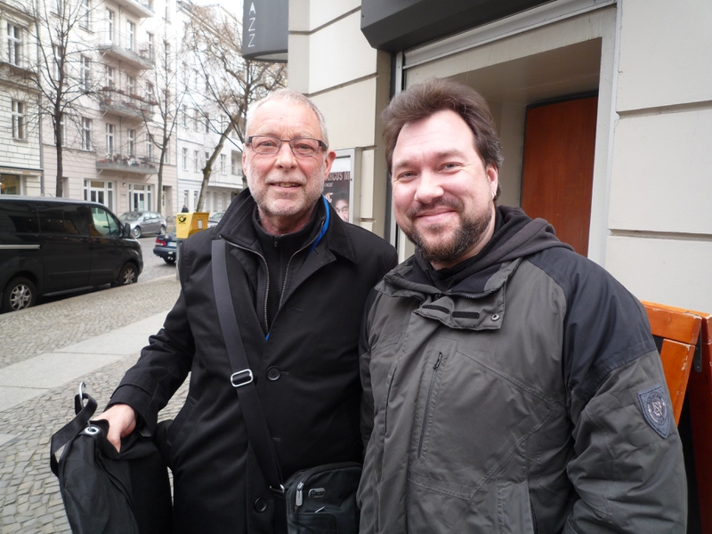 Dave Holland Photo with RACC Autograph Collector RB-Autogramme Berlin