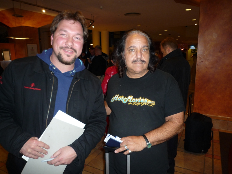 Ron Jeremy Photo with RACC Autograph Collector RB-Autogramme Berlin