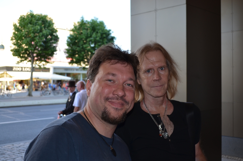 Tom Hamilton Photo with RACC Autograph Collector RB-Autogramme Berlin