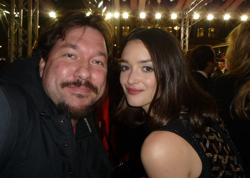 Charlotte Le Bon Photo with RACC Autograph Collector RB-Autogramme Berlin