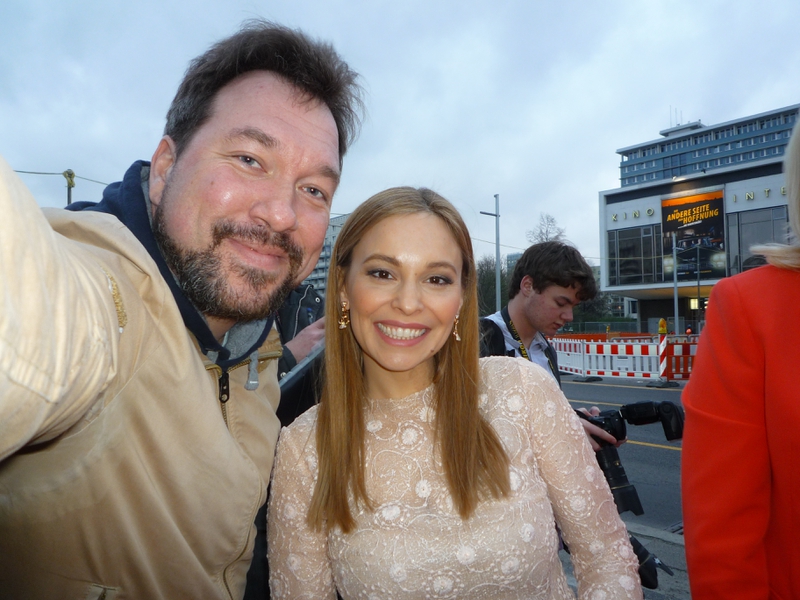 Mina Tander Photo with RACC Autograph Collector RB-Autogramme Berlin