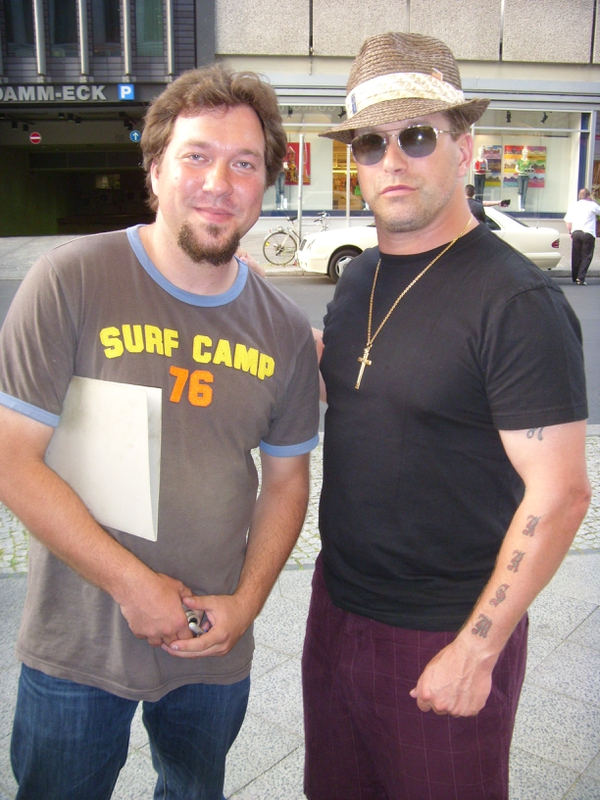 Stephen Baldwin Photo with RACC Autograph Collector RB-Autogramme Berlin