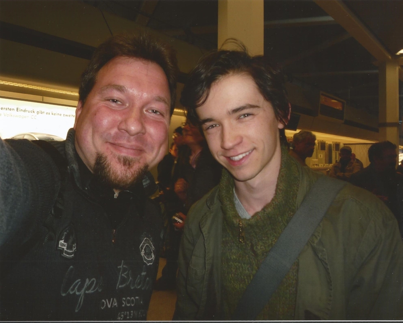 Liam Aiken Photo with RACC Autograph Collector RB-Autogramme Berlin