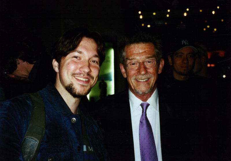 John Hurt Photo with RACC Autograph Collector RB-Autogramme Berlin