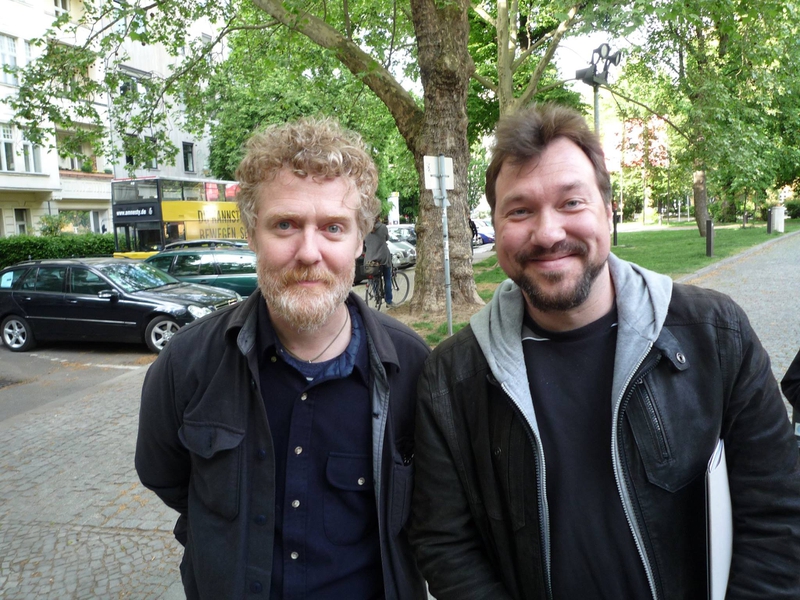 Glen Hansard Photo with RACC Autograph Collector RB-Autogramme Berlin