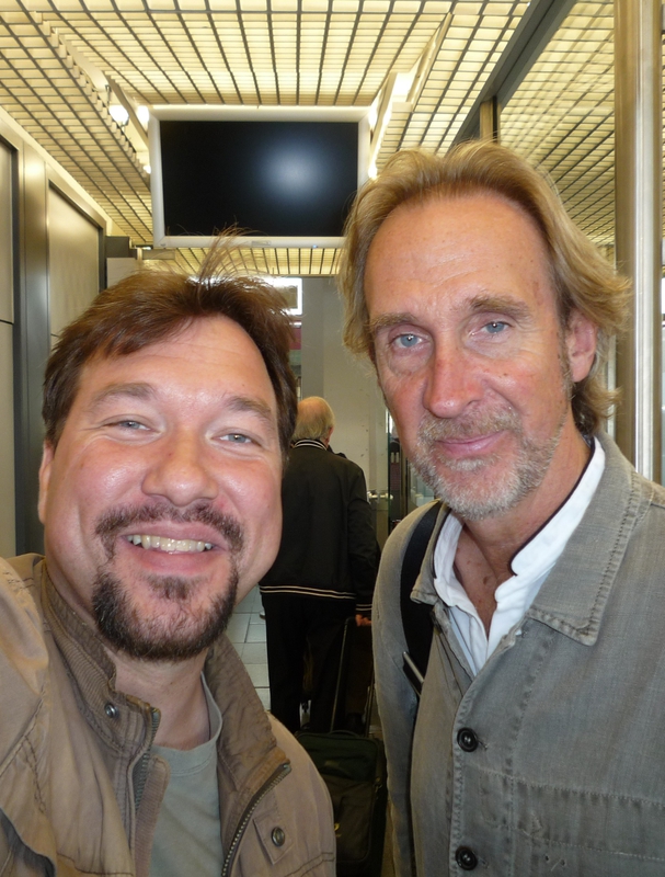 Mike Rutherford Photo with RACC Autograph Collector RB-Autogramme Berlin