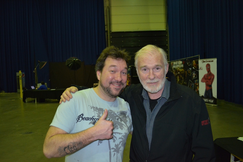 Ian McElhinney Photo with RACC Autograph Collector RB-Autogramme Berlin