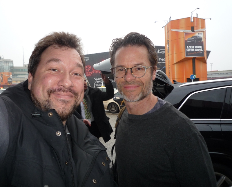 Guy Pearce Photo with RACC Autograph Collector RB-Autogramme Berlin