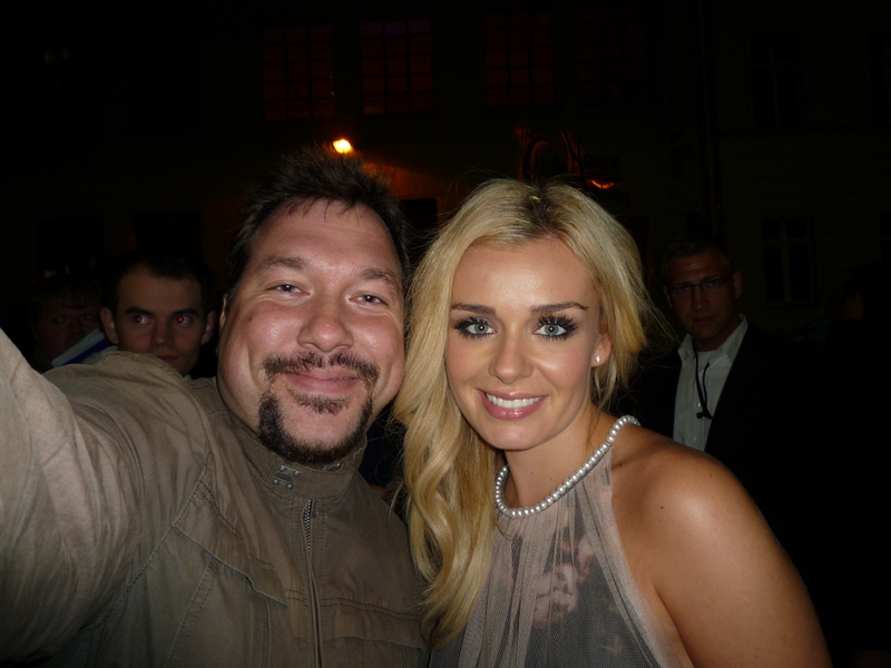 Katherine Jenkins Photo with RACC Autograph Collector RB-Autogramme Berlin