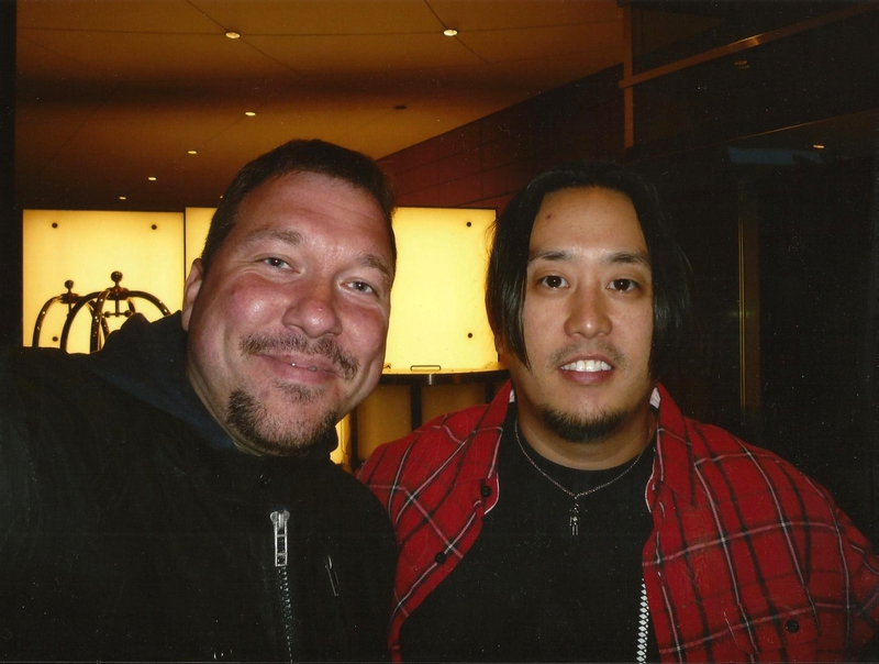 Joe Hahn Photo with RACC Autograph Collector RB-Autogramme Berlin