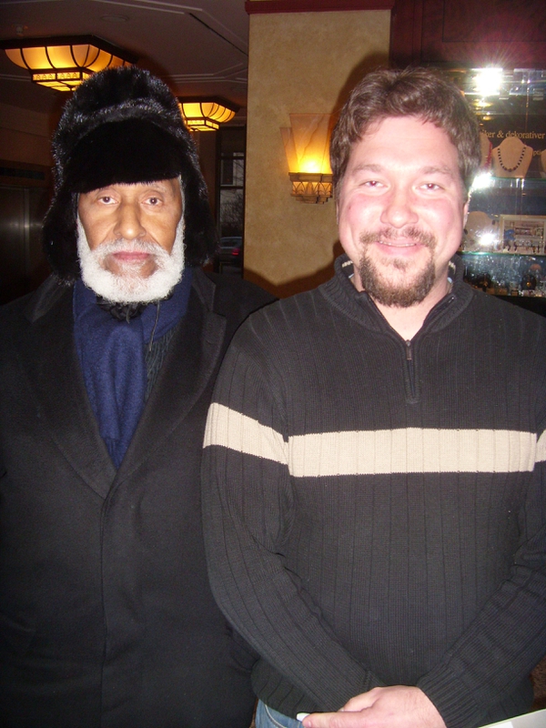 Sonny Rollins Photo with RACC Autograph Collector RB-Autogramme Berlin