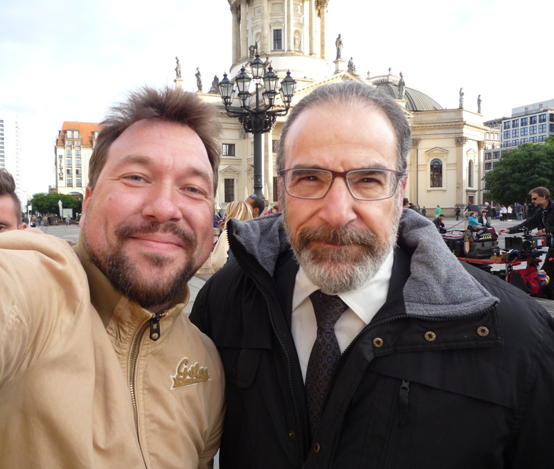 Mandy Patinkin Photo with RACC Autograph Collector RB-Autogramme Berlin