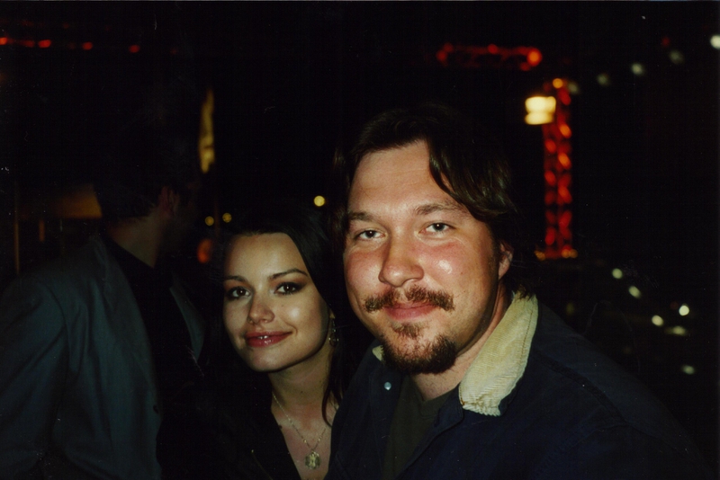 Cosma Shiva Hagen Photo with RACC Autograph Collector RB-Autogramme Berlin