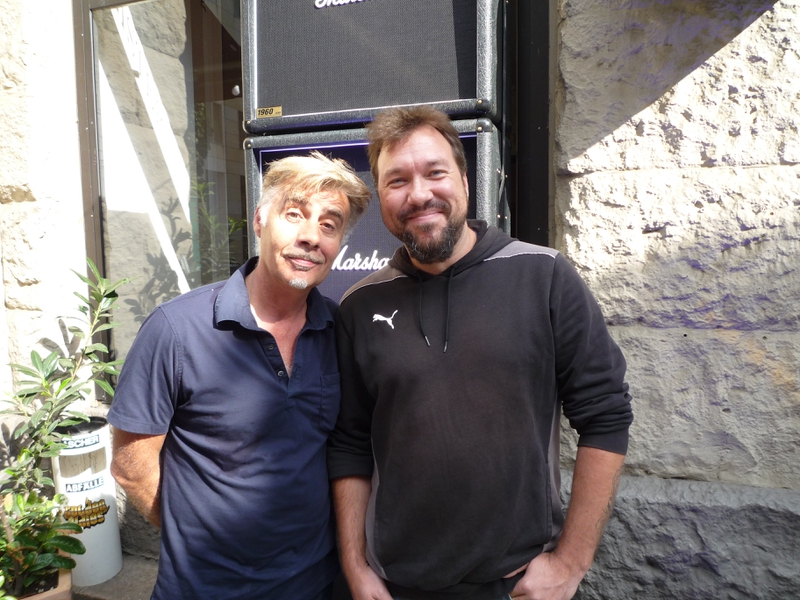 Glen Matlock Photo with RACC Autograph Collector RB-Autogramme Berlin