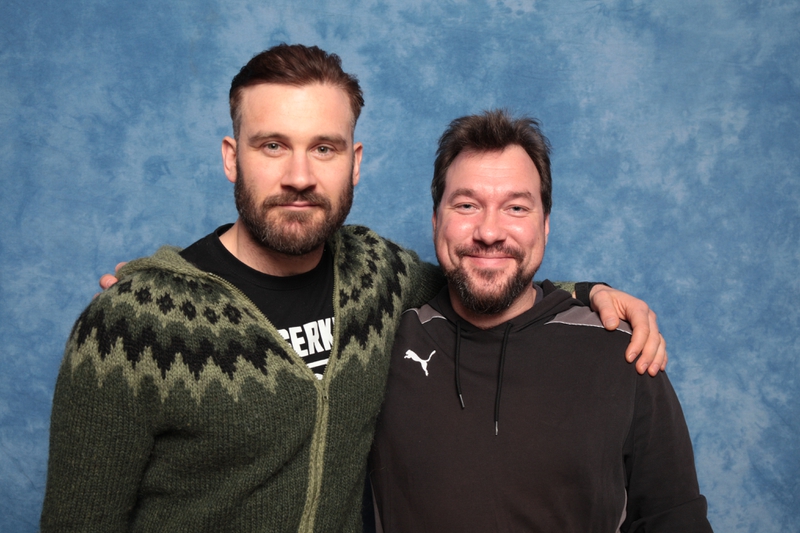 Clive Standen Photo with RACC Autograph Collector RB-Autogramme Berlin