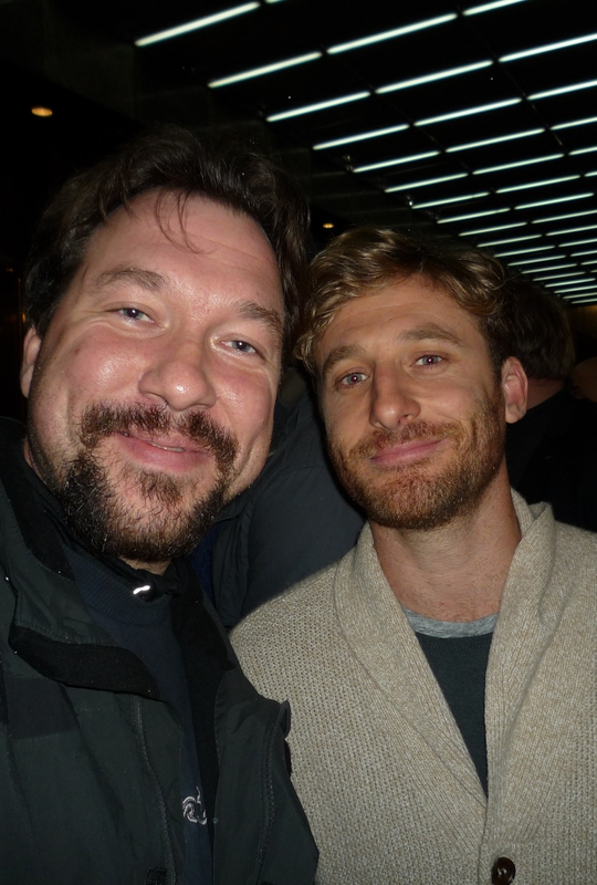 Dean O'Gorman Photo with RACC Autograph Collector RB-Autogramme Berlin