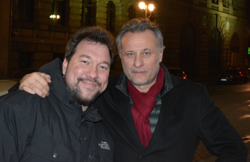 Michael Nyqvist Photo with RACC Autograph Collector RB-Autogramme Berlin