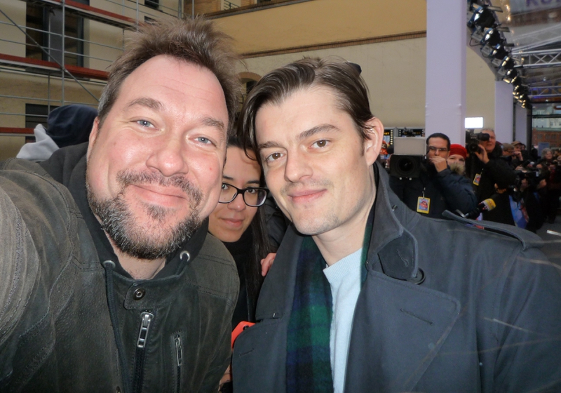 Sam Riley Photo with RACC Autograph Collector RB-Autogramme Berlin