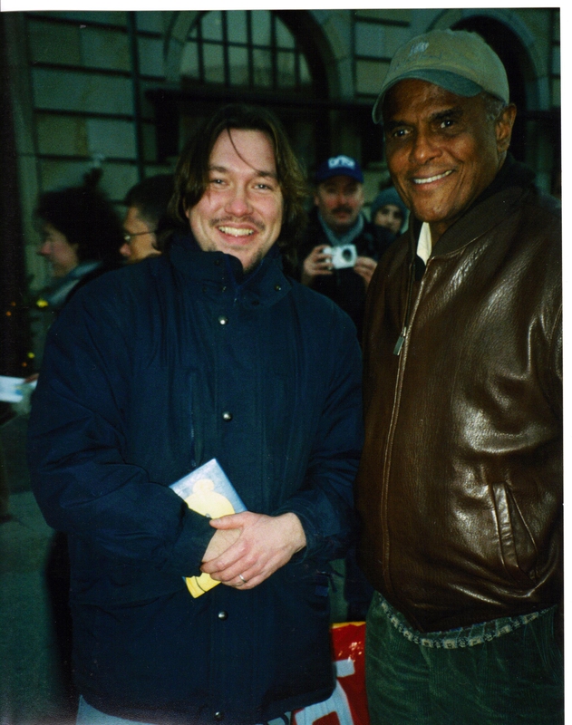 Harry Belafonte Photo with RACC Autograph Collector RB-Autogramme Berlin