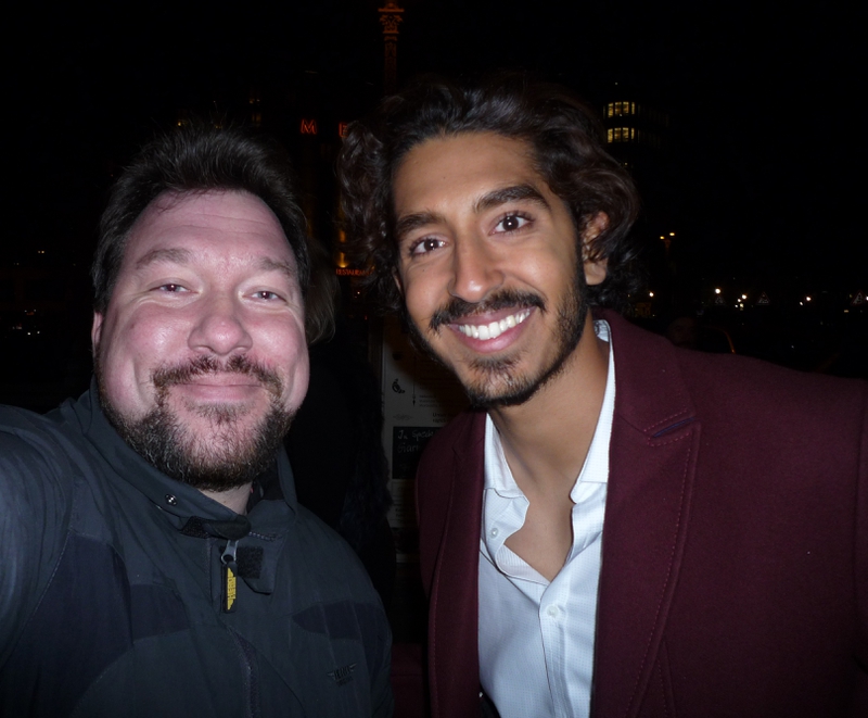 Dev Patel Photo with RACC Autograph Collector RB-Autogramme Berlin