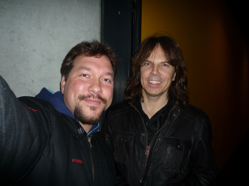 Joey Tempest Photo with RACC Autograph Collector RB-Autogramme Berlin