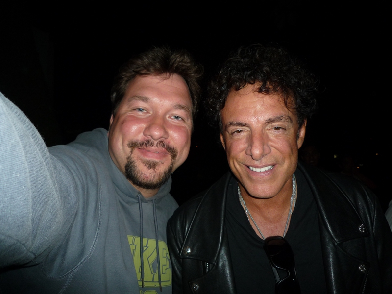 Neal Schon Photo with RACC Autograph Collector RB-Autogramme Berlin