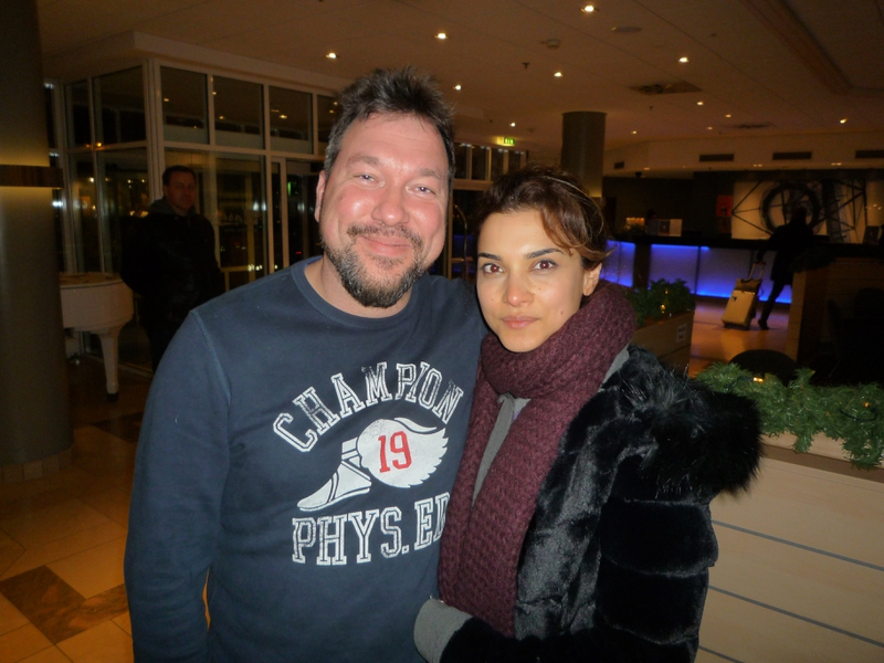 Amber Rose Revah Photo with RACC Autograph Collector RB-Autogramme Berlin