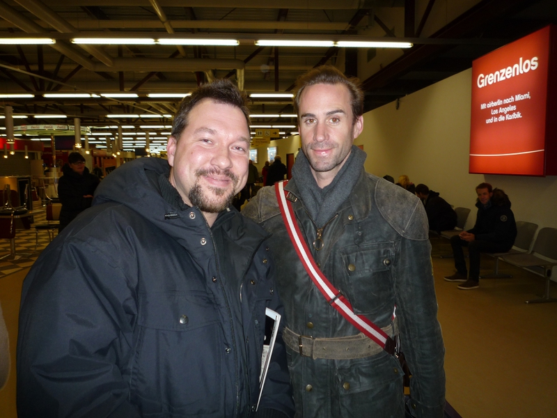 Joseph Fiennes Photo with RACC Autograph Collector RB-Autogramme Berlin