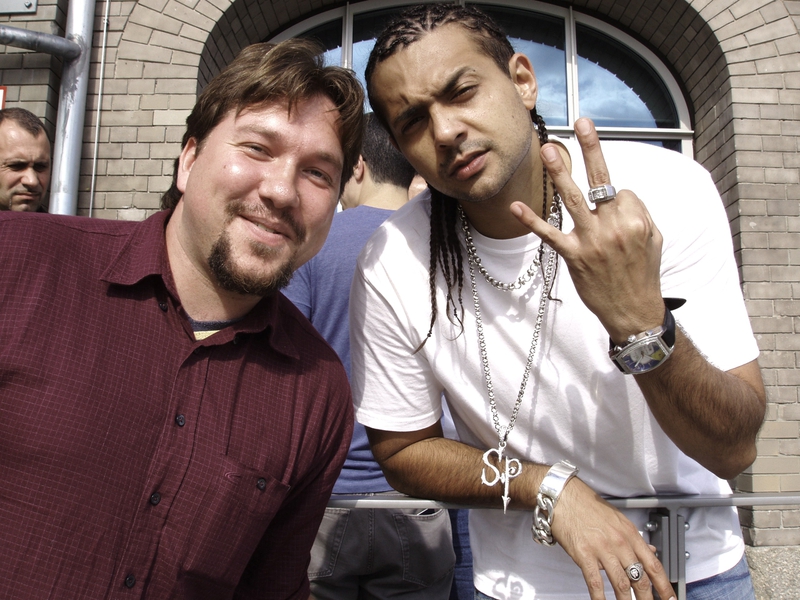 Sean Paul Photo with RACC Autograph Collector RB-Autogramme Berlin