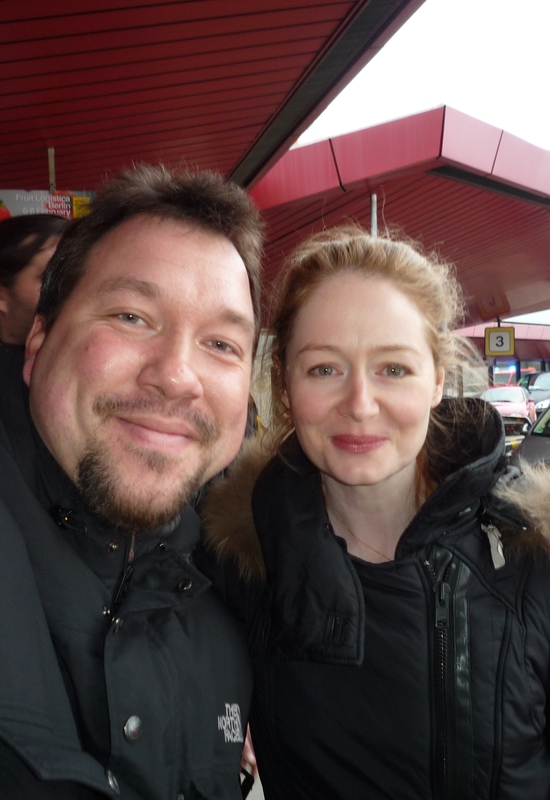 Miranda Otto Photo with RACC Autograph Collector RB-Autogramme Berlin