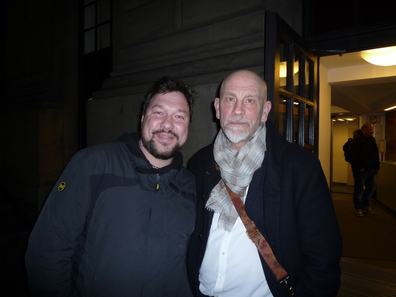 John Malkovich Photo with RACC Autograph Collector RB-Autogramme Berlin